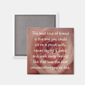 De beste soort vriend... magneet (Voorkant / Achterkant)