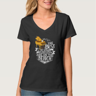 De beste spelers bevinden zich op de bank Piano en T-shirt