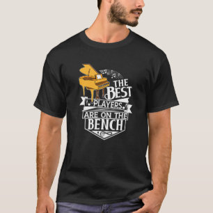 De beste spelers bevinden zich op de bank Piano en T-shirt