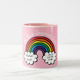 De Beste Stiefmoeder, Stiefmoeder Ooit Regenboog R Tweekleurige Koffiemok