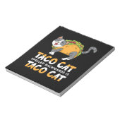 De beste Taco Cat Spelling Backted is Taco Cat Notitieblok (Gedraaid)