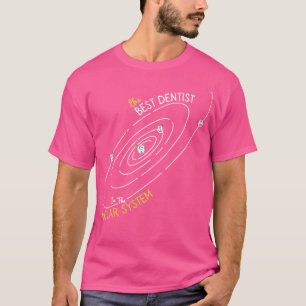 De beste tandarts molaire tanden tandheelkunde DDS T-shirt