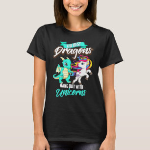 De beste tekeningen hangen uit met Unicorns Squad T-shirt