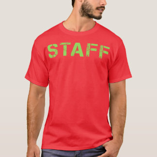De beste tekst voor een personeelslid t-shirt