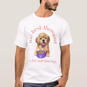 De beste Therapist heeft vier benen en vier benen T-shirt