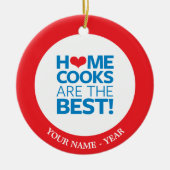 De beste thuisbankjes keramisch ornament (Voorkant)