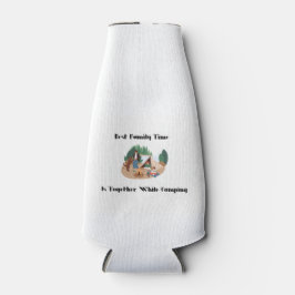 De beste tijd van de Familie is samen terwijl het Flesjeskoeler