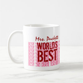 De beste tweede klas van de wereld: Aangepaste naa Mok