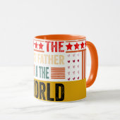 De beste vader in de Mok van de Koffie-wereld (Voorkant rechts)