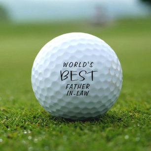 De beste vader in de wet ter wereld golfballen