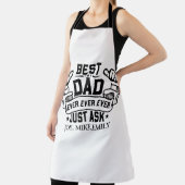 De beste vader ooit Vaderdag Papa vraagt gewoon aa Schort (Insitu)