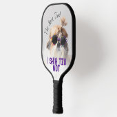 De Beste vader Shih Tzu Niet schattige grappige ho Pickleball Paddle (Links)