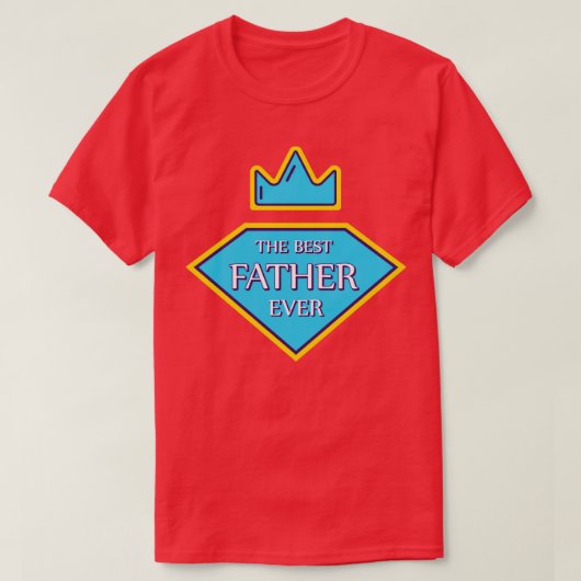 de beste vader t-shirt (Design voorkant)
