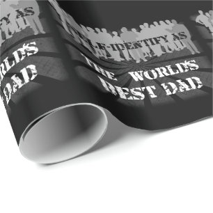 De beste vader ter wereld cadeaupapier