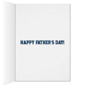 De beste vader van je Vaderdag houdt van je Berry (Binnen (Rechts))