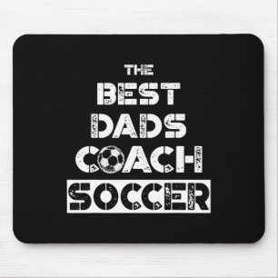 De beste vaders Coach Voetbal 'Coaching Vader Gift Muismat