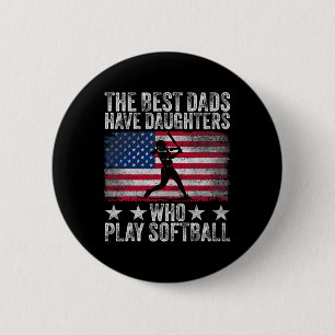 De beste vaders hebben dochters die Softll Father Ronde Button 5,7 Cm