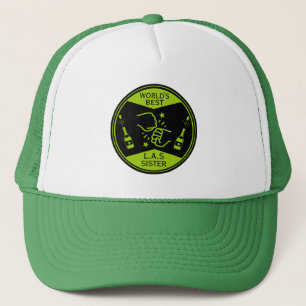 De beste van de wereld als een zus trucker pet