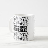 De beste verpleegkundige Mok ter wereld (Voorkant links)