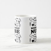 De beste verpleegkundige Mok ter wereld (Center)