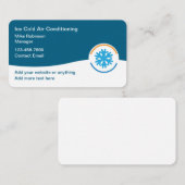 De beste Visitekaartjes voor airconditioning (Voorkant / Achterkant)