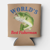 De beste visser ter wereld blikjeskoeler (Voorkant)