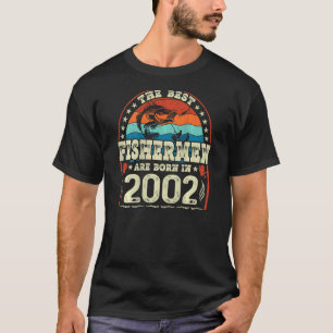 De beste vissers zijn geboren in 2002 in de Gevist T-shirt