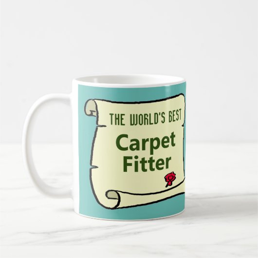 De Beste Vloerbedekker Ter Wereld. Koffiemok (Links)