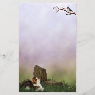 De beste vrienden briefpapier