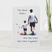 De beste wandelingen die we samen hebben Happy Bir Kaart (Voorkant)