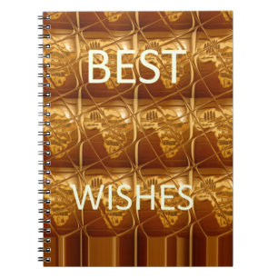 De beste wensen uit de liefste Afrikaanse kunst va Notitieboek