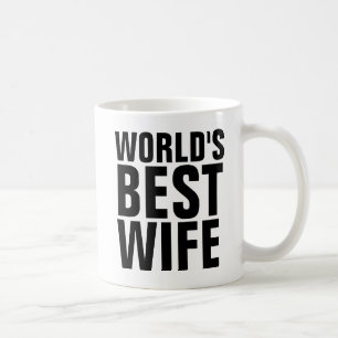 DE BESTE WIFE COFFEE MUGS TER WERELD KOFFIEMOK