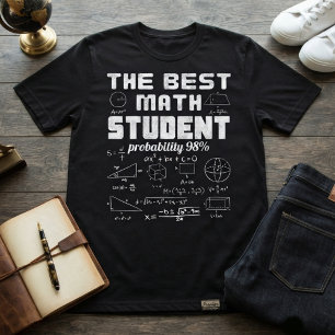 De Beste Wiskundestudent Kans 98% T-shirt