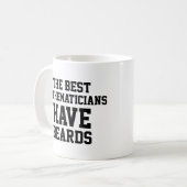 De Beste Wiskundigen Hebben Baarden Koffiemok (Voorkant links)