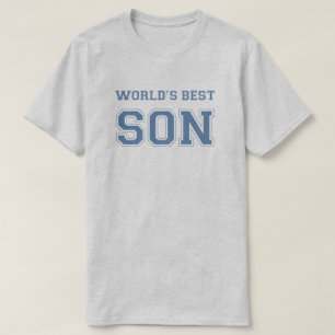 De beste zoon van de wereld t-shirt