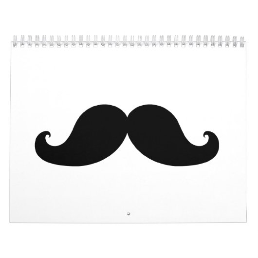 DE BESTE ZWARTE MUSTACHE KALENDER (Hoes)