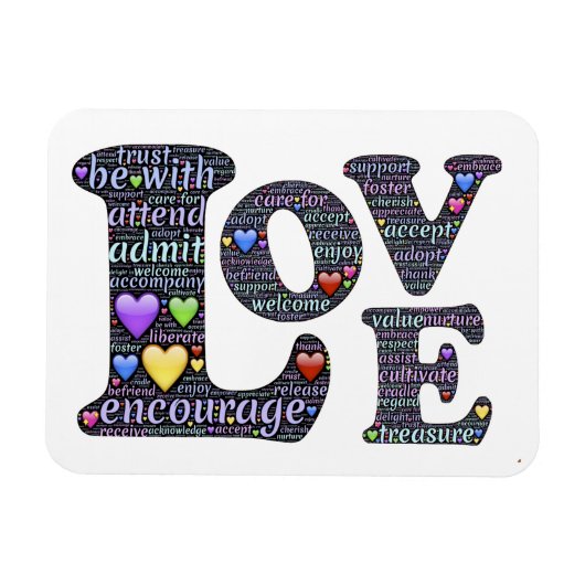 De betekenis van de liefde magneet (Horizontaal)