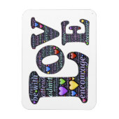 De betekenis van de liefde magneet (Verticaal)