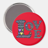 De betekenis van de liefde magneet (Voorkant / Achterkant)
