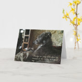 De Betekenis van Liefde Hond Kaart (Gele Bloem)