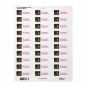 De betoger etiket (Full Sheet)