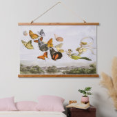 De betoverde koets van de Fairy Queen (1870) Hangend Wandkleed (Slaapkamer)