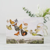 De betoverde koets van de Fairy Queen (1870) Kaart (Staand voorkant)