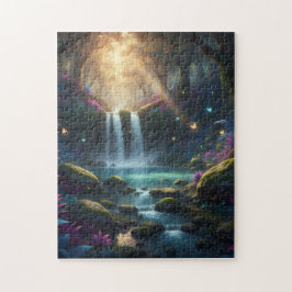 De Betoverde Paarse Oase Legpuzzel