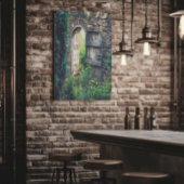 De betoverde poort canvas afdruk