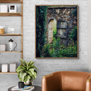 De betoverde poort canvas afdruk