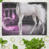 De betoverde Unicorn Theedoek (Gevouwen)