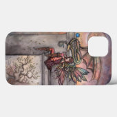 De betoverende Fairy en Dragon Fantasy Art Case-Mate iPhone Case (Achterkant (horizontaal))