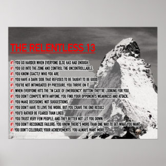 De betrouwbare 13 poster