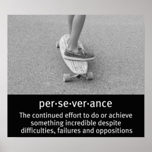 De beug van het werkbord poster